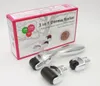 3-In-1 Kit Derma Roller Titanium Micro Needle Roller - 180 600 1200 Needles Skin DermaRoller for Body and Face Free Ship