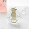 Spedizione gratuita 50 pezzi oro ananas tropicale apribottiglie spiaggia bomboniere da sposa regali souvenir forniture per feste evento