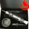 Collectors kit with Titanium Nail 10mm 14mm Collector Grade 2 Honey Straw Concentrate Honey Dab Straw Mini Glass Bong 7456948