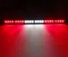 12 V 24 LED de Alta potência Levou luz estroboscópica barra longa Vermelho Branco flash lâmpada de aviso de Emergência Luzes Do Veículo levou luz de trabalho
