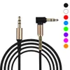 Universele 3.5mm Audio-kabel Slanke en zachte AUX-kabel voor hoofdtelefoons Home Car Stereos