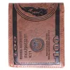 1PC Lot Men Pockets Karta dolara amerykańskiego rachunku pieniądze Pallet Zabawny składany portfel PU dolar 2 kolory GI870627263W