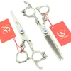 6.0Inch Meisha Dragon Handvat Kapper Schaar Professionele Kappers Schaar Kits Haar Snijden Dunner Shears JP440C, HA0280