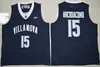 رجل Villanova Wildcats كلية كرة السلة الفانيلة خمر 15 ريان Arcidiacono 1 Jalen Brunson 10 Donte Divincenzo 25 Mikal الجسور قمصان مخيط جيرسي S-XXL