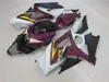 طقم أدوات تشكيل قوالب بلاستيك ABS بالكامل لسوزوكي GSXR1000 07 08 fairings أبيض أسود بنفسجي GSXR1000 2007 2008 OT38