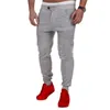 Atacado-designer mens harem corredores sweatpants manguito elástico gota crotch motocicler calças calças para homens preto cinza cinza branco branco 22