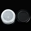 10g Black Clear Cap Polvo suelto compacto con la tapa de rejilla PP Powder Jar Contenedor de embalaje Vacío Powdery Cake Box F2017892