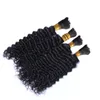 Top A Braiding Hair Bulk Deep Wave Bulk Hair for Micro Braids on Full Head 3 Bundles free DHL