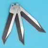 Mes van topkwaliteit voor A161 A07 616 enz. 440c 58HRC Zwart Oxide + Draad Tekening Blades Oppervlakte