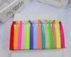 22 couleurs mélangent nouveau ruban noué cheveux cravate élastique pour queue de cheval élastique enfants/femmes accessoire de cheveux b061