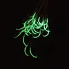 7 Sizes 12#-18# Luminous Hook With Line High Carbon Steel Barbed Hooks Asian Carp Fishing Gear 60 Pieces / Lot WH-12
