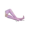 12CM High Height Sex boots Women Heels Pointed Top Stiletto Heel Over-The-Knee Boots No.743