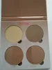 Maquiagem Beauty Palette Professional 6 färger Bronzers Highlighters Concealer Camouflage Makeup Face Primer Alla hudtyper5179586