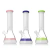 Beaker Bottom Bongs Vidro Bongo 12.5 polegadas Tubos de Água Rig Rig 17mm Feminino Bongo Pipe Bubbler Straight