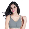 Kvinnor Nursing Bra ammar Gravid Maternity Wire Free Bra Seamless Push Up Underwear 7Colors S-XL