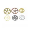 100g/pcVintage Metal Mixed Gears Charms for Jewelry Making Diy Steampunk Gears Pendant Charms Diy Accessories Wholesale