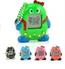 168 Zwierzęta Dziecko QQ Penguin Electronic Pet Machine Klucz Ring Wisiorek Puzzle Konsole Gry Dzieci Keychain E-Pet Toy C2966