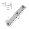 Espace aluminium gris anodisé 5 7 9 11 13 fentes Picatinny/Weaver Sections de Rail pour système de protège-mains Key Mod livraison gratuite