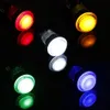 12V 25A 32 mm Pequeño redondo iluminado Arcade Video videojuego Push Button Switch con LED Light Lamp1951254