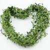 Partihandel-5m / Parti 5 färger Konstgjorda blommor Rattan Bride Garlands Heminredning DIY Tillbehör Event Party Supplies