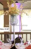 Vaso Cilindro Trasparente In Vetro Decoro Fiore Alto 123 Vaso Per Centrotavola Matrimonio