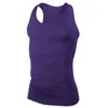 Nauwsluitend sportcompressievest voor heren Sneldrogend basketbaltraining tanktop Fitnesskleding Sportkleding Mouwloos266M