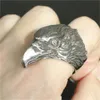 1pc Support Drop Ship New Animal Eagle Ring 316L