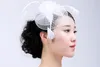 Bröllop hattar fjäder huvudstycken för bröllop bröllop headpieces huvudbonad för brud klänning huvudbonad tillbehör brud party tillbehör