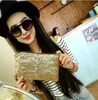 2017 Fashion Women's Sparkling Sequins Dazzling Clutch Party Evening Bag Ladies Handbag Girls Crystal Bling Purse