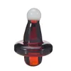 Universal Sólido Colorido vidro UFO Carbo Cap Bonito Dome para bongos de vidro waterpipes, plataformas de petróleo dab, 4 MM Quartz banger Nails