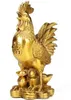 Collectie Chinese Zodiac Fengshui Kip Messing Standbeeld 6x5x10 cm