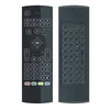 MX3 Bakgrundsbelysning Trådlöst tangentbord med IR Learning 2.4G Wireless Remote Control Fly Air Mouse Backbelyst för MXQ Pro T95M X96 Android TV Box PC PC