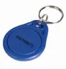 Il prezzo di fabbrica fa la carta TK4100 EM4100 125khz 100 pz / lotto ISO11785 ABS RFID tag chiave in plastica Portachiavi personalizzato