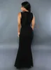 Cadeau de mode grandes belles robes de piste dames carreaux robe sexy pour femmes NLX011