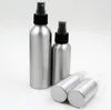 Aluminiumsprayflaska Fin Mist Atomizer Tom Parfym Sprayflaskor Kosmetisk förpackningsbehållare 30/50/100/120/150/250ml