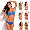 Sıcak Push Up Bikini Brezilyalı Biquini Mayolar Mayo Kadınlar Seksi Bikini Seti Mayo Yüzmek Suits Maillot de Ba