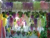 110cm Wisteria Wedding Decor 6 colors Artificial Decorative Flowers Garlands for Party Wedding Home For Free Shipping