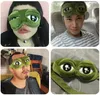 máscara de ojo verde