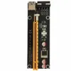 Freeshipping 5PCS PCI-E PCI Express 1x To16x Riser Card USB 3.0 كابل SATA إلى 4pin IDE الحبل Molex السلطة لآلة BTC Miner