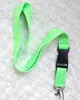 Free shipping 30pcs mix colour Solid Blank neck lanyard phone key chain for collection ID holders