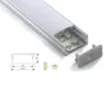 10 x 1M Zestawy / partia AL6063 U Typu aluminiowego typu AL6063 U tynnych pasków LED i Profil LED Lamp Lampy