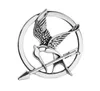 The Hunger Games Broszki Inspirowane MockingJay and Arrow Brooches Pin Corsage Gold Bronze Silver