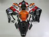 Injektionsgjutning Gratis Anpassa Fairing Kit för Honda CBR1000RR 04 05 Orange Svart Fairings Set CBR1000RR 2004 2005 OT14