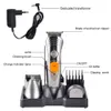 KEMEI 7 In 1 Professional Multinational Hair Clipper Razor Shaver Household Rechargeable Hair Cutting Machine KM-580A