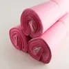 25 39cm Pink poly mailer plastic packaging bags products mail by Courier storage supplies mailing self adhesive package p177u