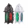 Barato Venda Preto Branco Metal Candle Titers Lanterna de Ferro para Favores Do Casamento Presente Decorações Home Fontes