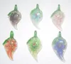 10pcs / lot multicolore Murano Lampwork Verre Pendentifs Charms pour Bricolage Craft Mode Bijoux Cadeau Pg13 gratuit Shipp