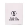 120 colori Professional Card Book Nail Art Display Smalto per unghie Gel UV Display a colori Cartella colori Strumenti per unghie Spedizione gratuita ZA2681
