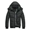 Wholesale- 2016新しい冬コートメンズブラック防水パーカーメンズコート冬の新しいファッション最高品質のジャケットプラスサイズm-3xl