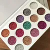 Mode 15 couleurs maquillage cosmétique pressé paillettes fard à paupières palette tout nouveau diamant paillettes déjoué ombre à paupières maquillage palette